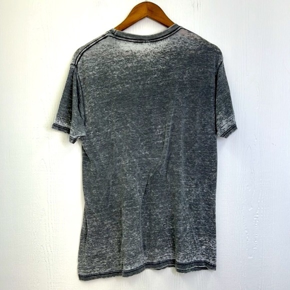 Fifth Sun -NASA Retro Graphic Logo Short Sleeve T Shirt Gray Burnout Size Medium - Picture 11 of 11